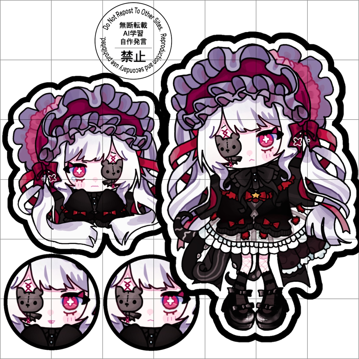 パキッとした可愛いデフォルメイラストを制作します 特徴的なデフォルメイラストが欲しい！といった方にオススメです イメージ1
