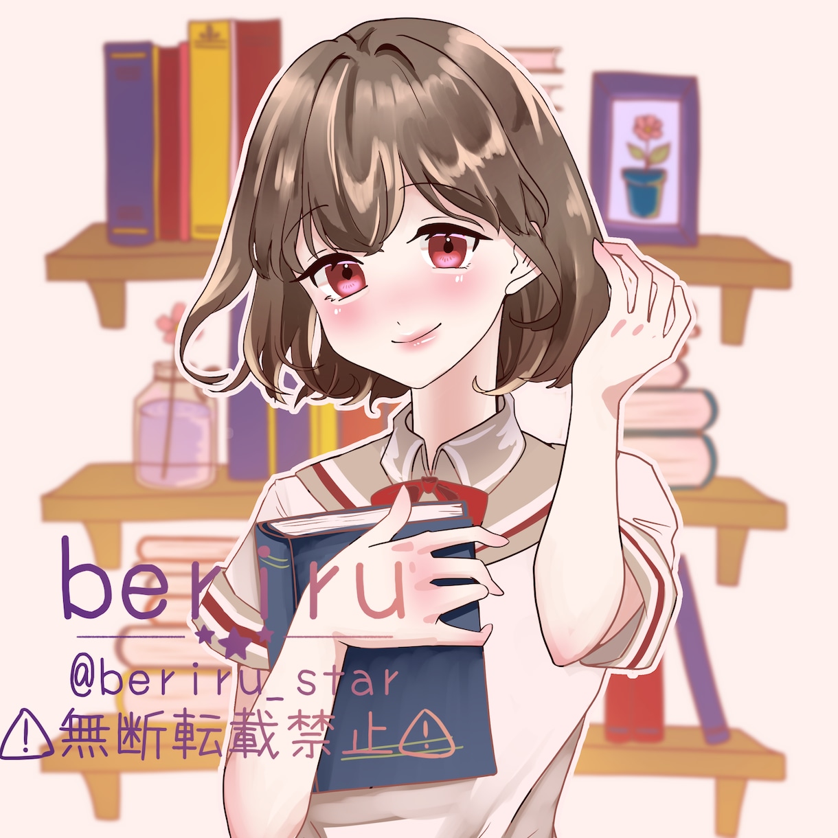 貴方だけのかわいいイラスト、描きます SNSのアイコン等にぴったり！丁寧にお仕事させていただきます イメージ8