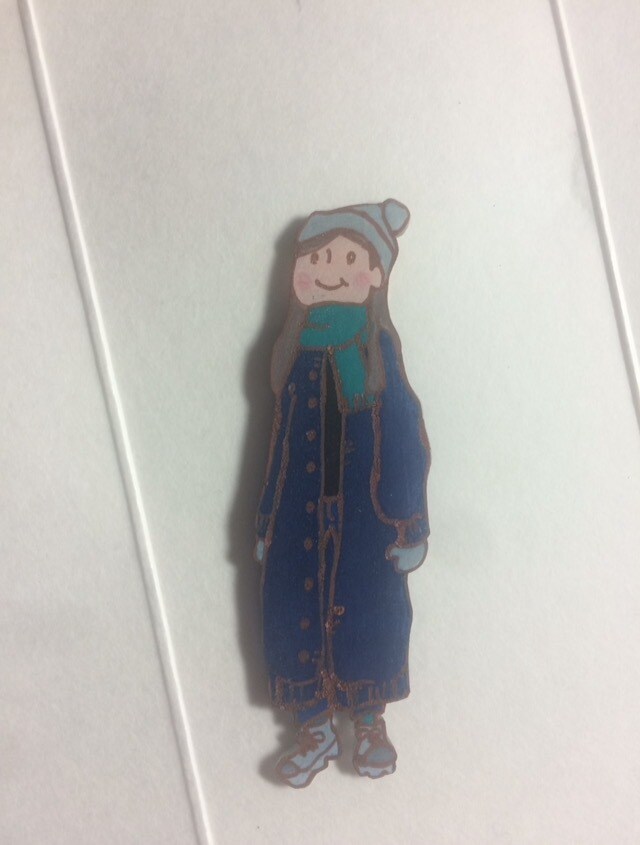 お子様やペット等の似顔絵をブローチにします イラストチックな物からリアルな物まで。世界で1つのブローチを イメージ5