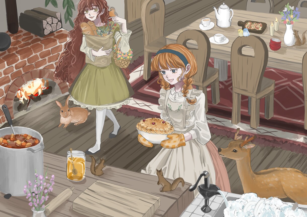 幅広いテイストのイラスト描きます 安くて早いをモットーにしています！ イメージ4