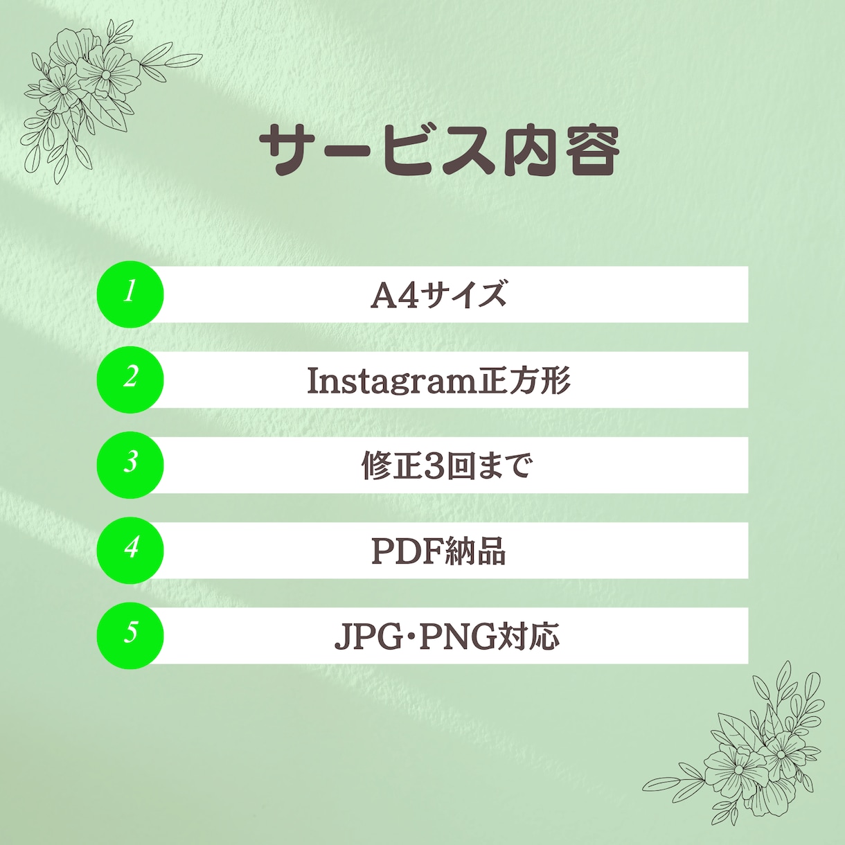 あなたの想いをチラシにします お店紹介・イベント告知・自己紹介をわかりやすくデザイン イメージ6