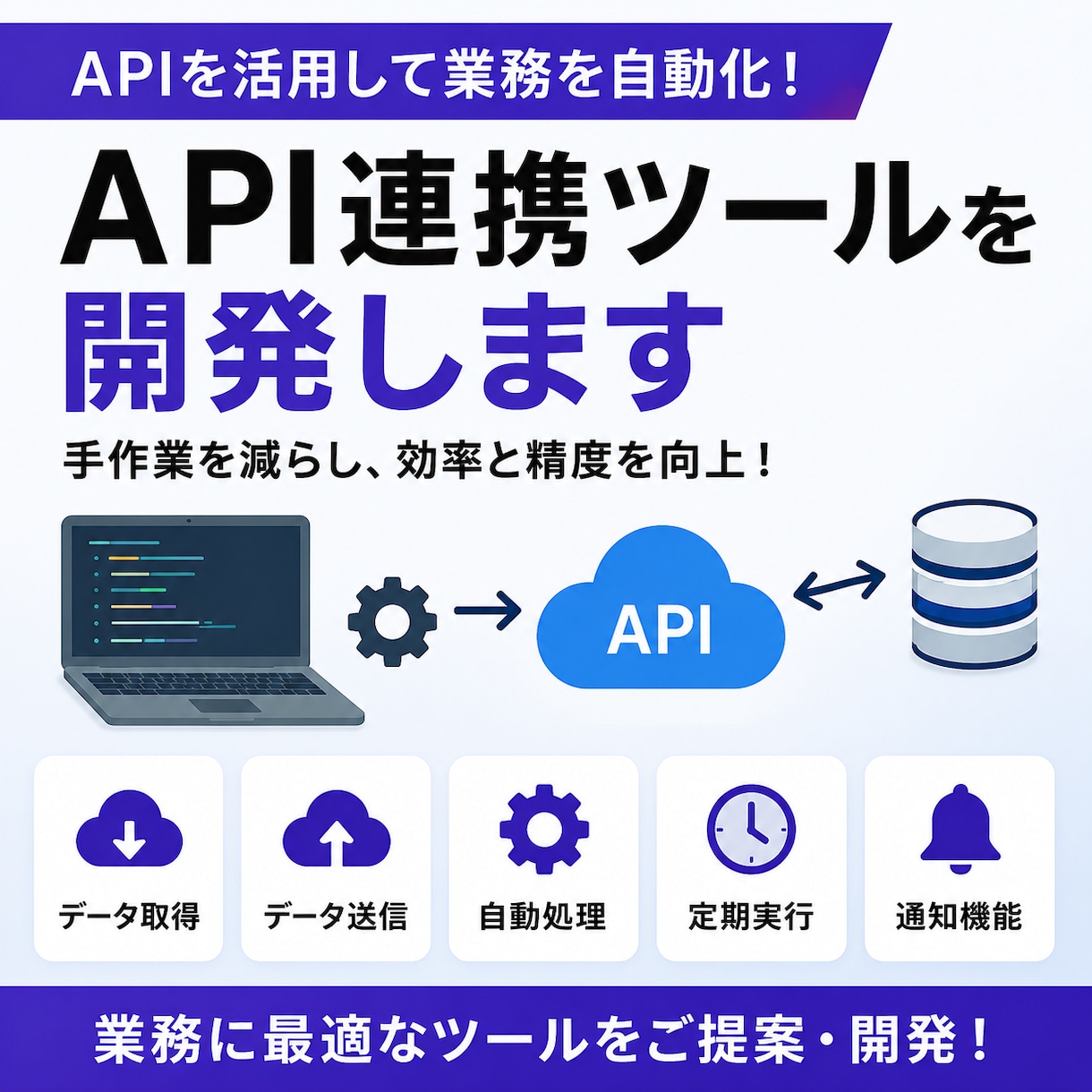 API連携ツールを開発します 業務を自動化するAPI連携を開発します イメージ4
