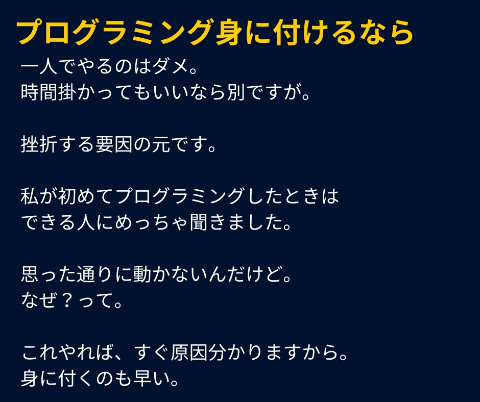 1ヶ月Python質問し放題！習得させます 未経験→SE→年収倍増！人生激変ロードマップも教えます イメージ5