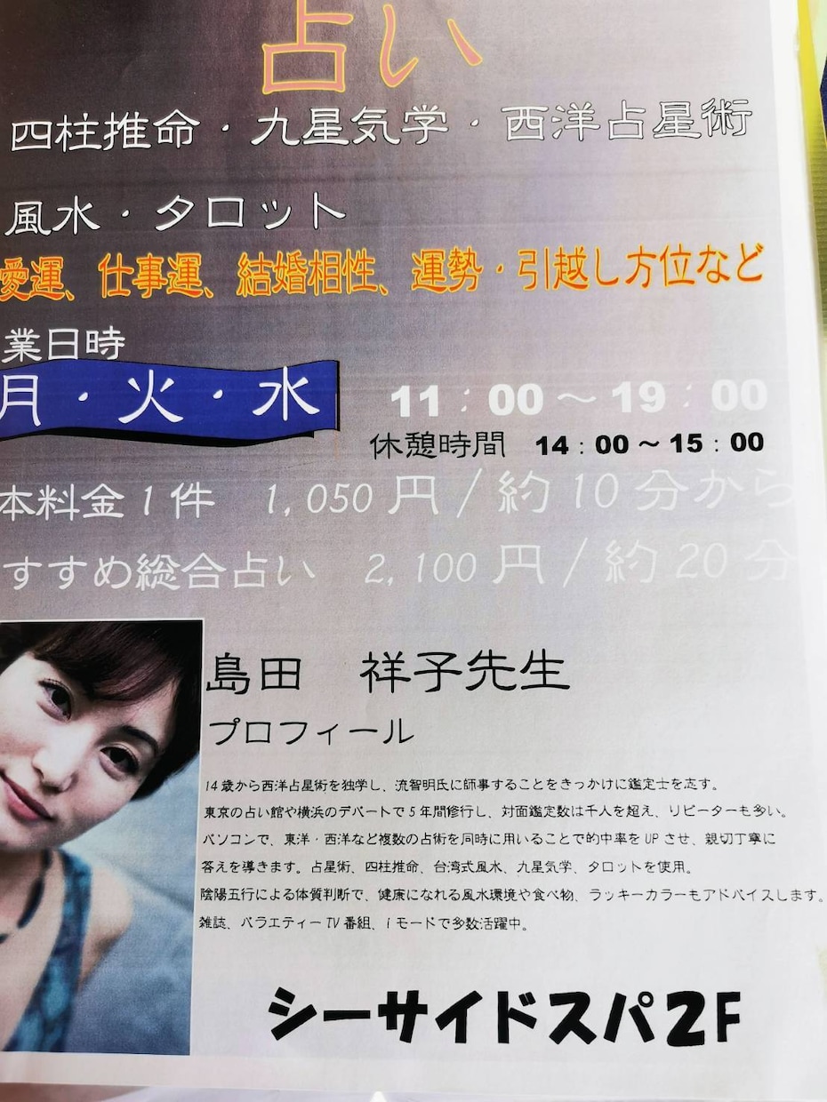 仕事の能力・適正・天職・転職・事業運を占います 占星術と四柱推命と九星気学で導きあなたの仕事運を向上させます イメージ5