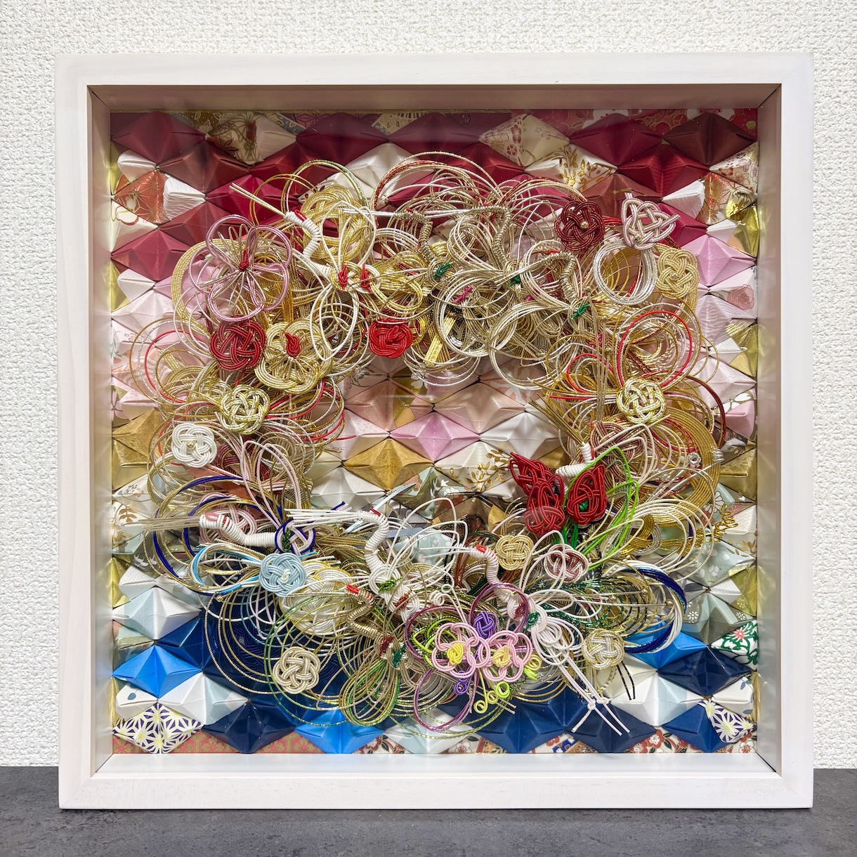 ご祝儀袋リメイク▶︎水引アートを作成します バランスにこだわり唯一無二の水引アートを丁寧に作成します。 イメージ7