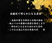 即日鑑定｜二人の相性と宿縁を視ます 【5000字越えの本格霊視鑑定】あなたの悩みを根本から紐解く イメージ5
