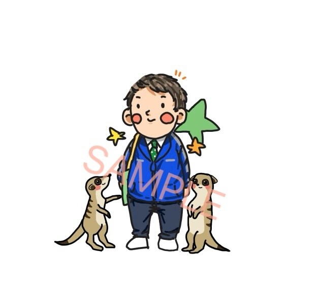 可愛いデフォルメ！した全身イラスト！を描きます 全身イラストでも顔だけでも！デジタルで作業を行なっています。 イメージ4