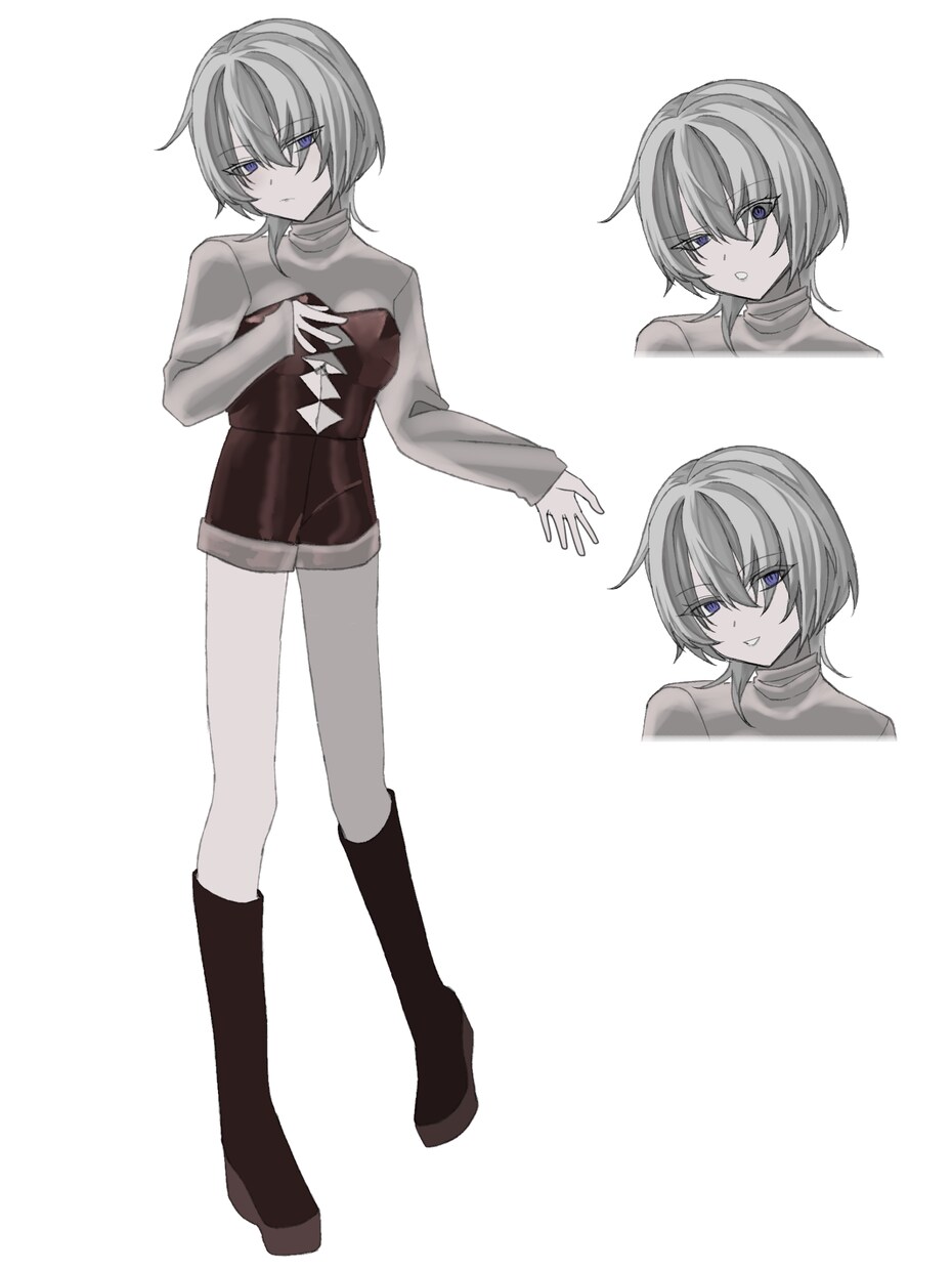 表情無料あり　TRPG等に使える立ち絵描きます 表情豊かな立ち絵のイラストを描きます！ イメージ2