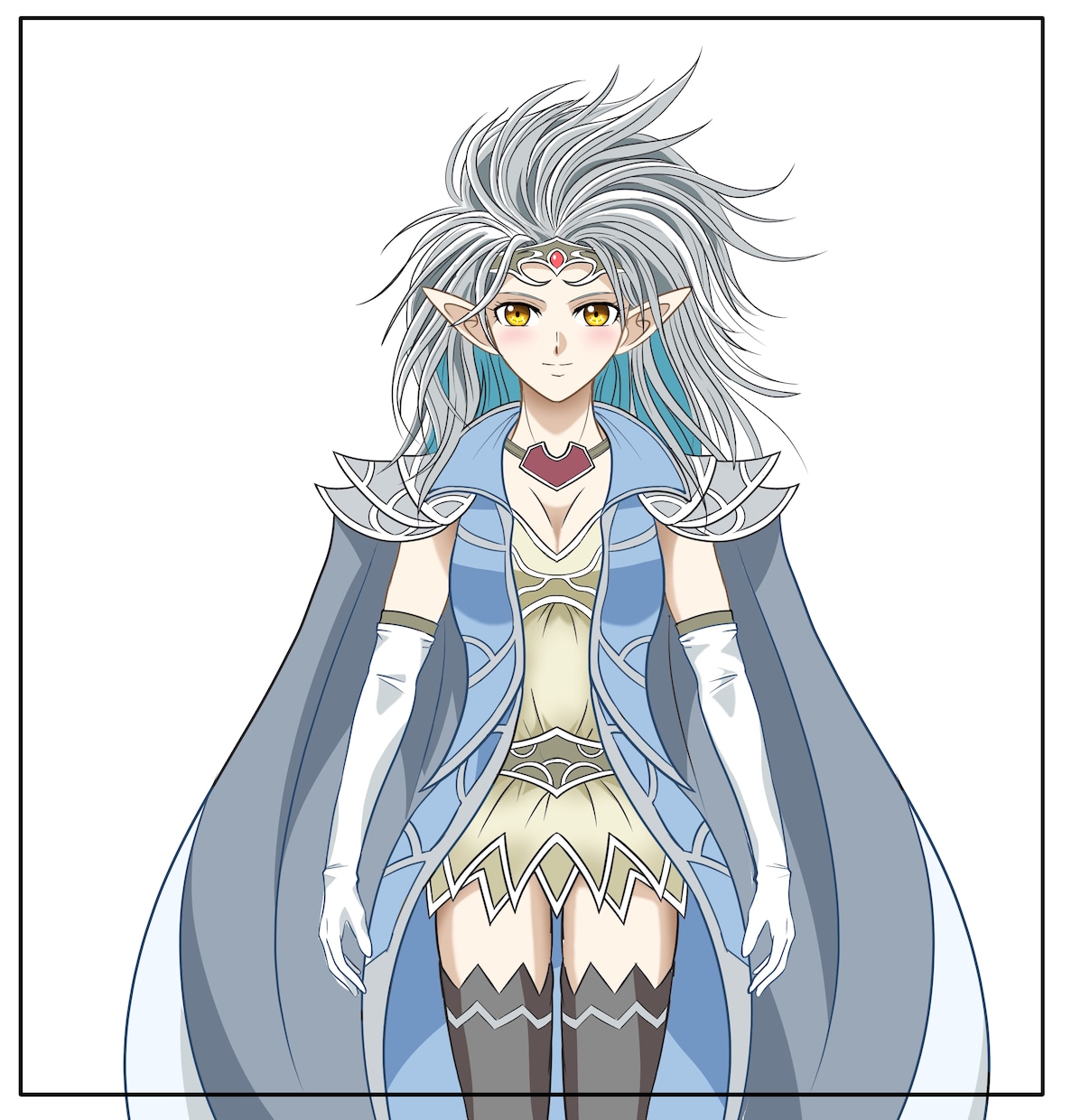 Live2D用パーツ分けイラスト作成します Vtuver向けのカッコいいイラストを作成します！ イメージ2