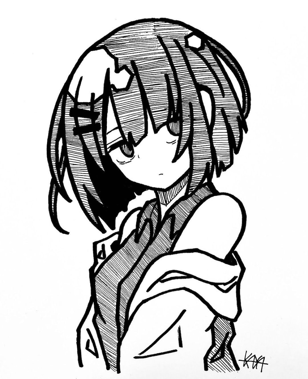 アナログイラストによるアイコンを描きます シンプルかつ可愛くてカッコいいイラストを制作します！！ イメージ2