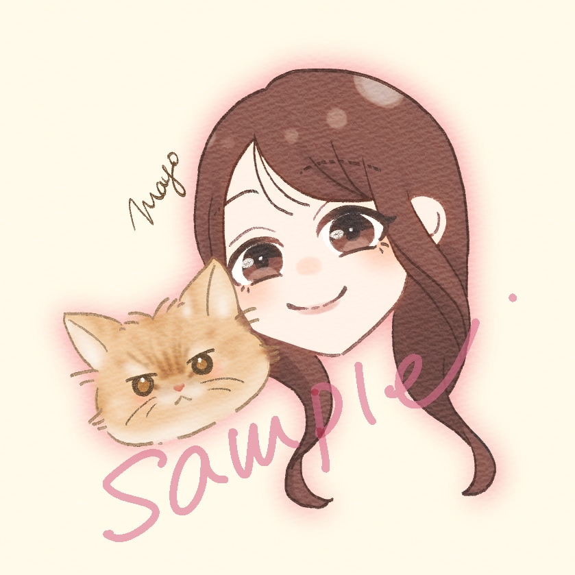 かわいいデフォルメイラスト作成します お写真を元にポップに可愛いイラストに仕上げます イメージ8