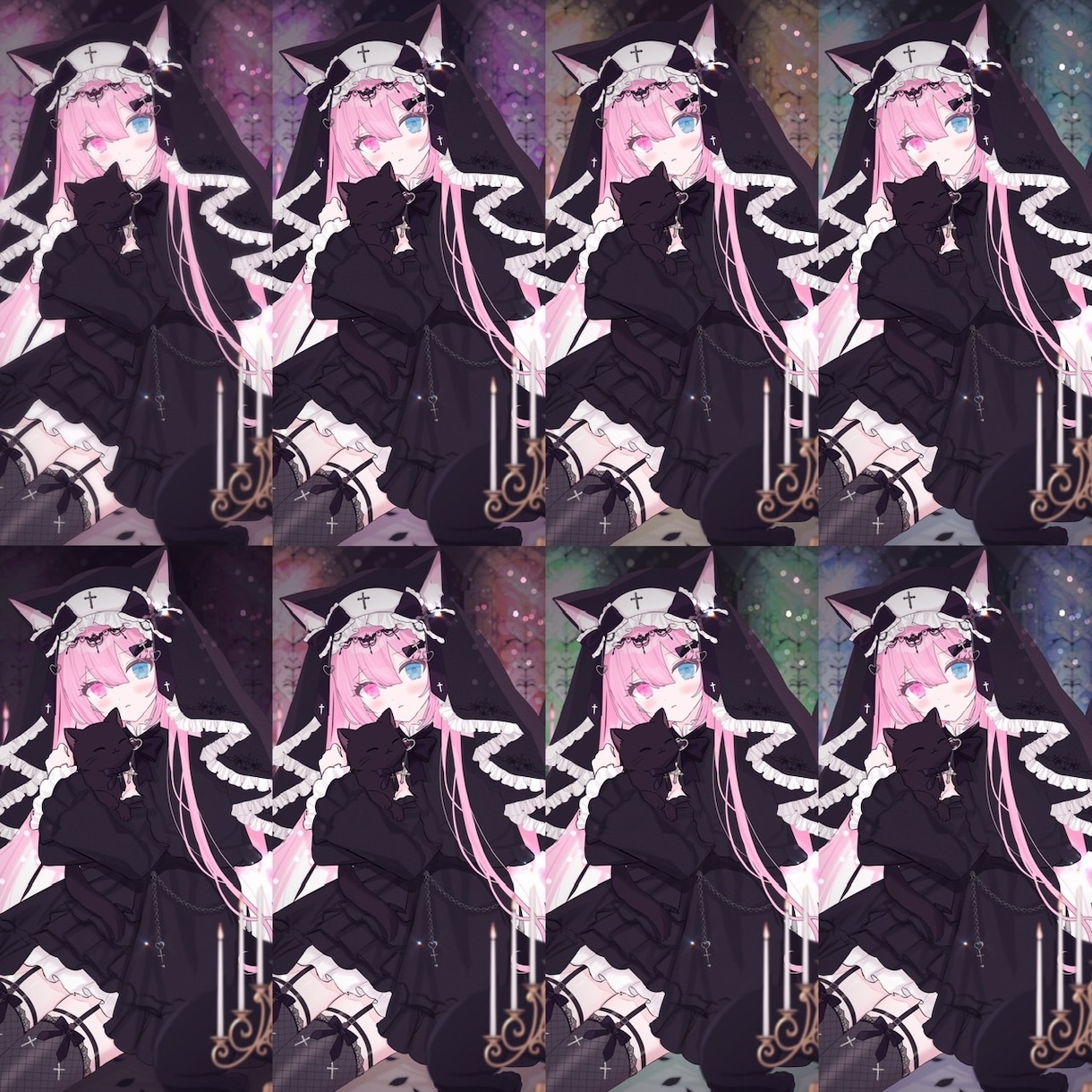ハロウィンにも!黒猫シスター量産を制作します VTuberさんにもおすすめです！ イメージ3