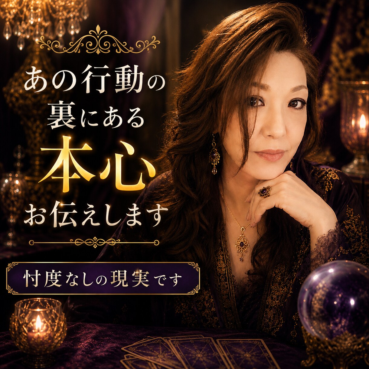 あの行動の裏にある本心を忖度なしでお伝えします 優しい言葉では濁しません相手の本心視えたままお伝えします イメージ2