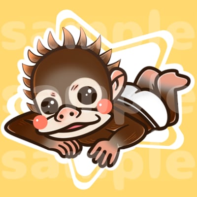 動物や人間キャラのデフォルメイラスト描きます 動物などのキャラクターを作成したり、アイコンを描きます！ イメージ4