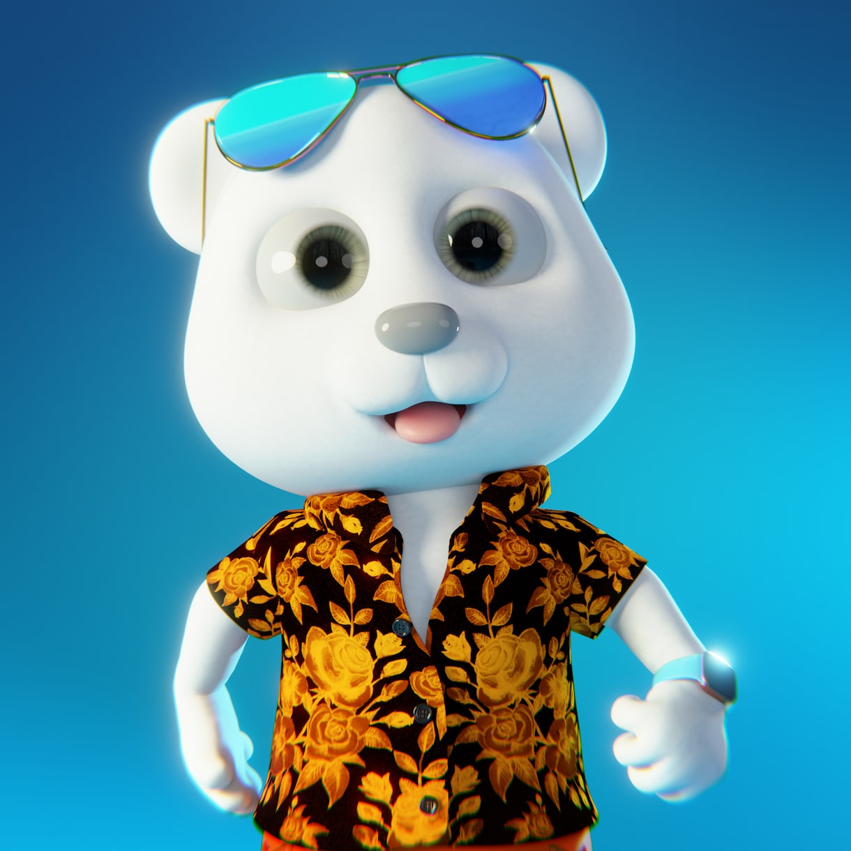 3DキャラデザからVtuberまで対応いたします 人型でもケモノ系でもないキャラクターに特化した3Dキャラ制作 イメージ10