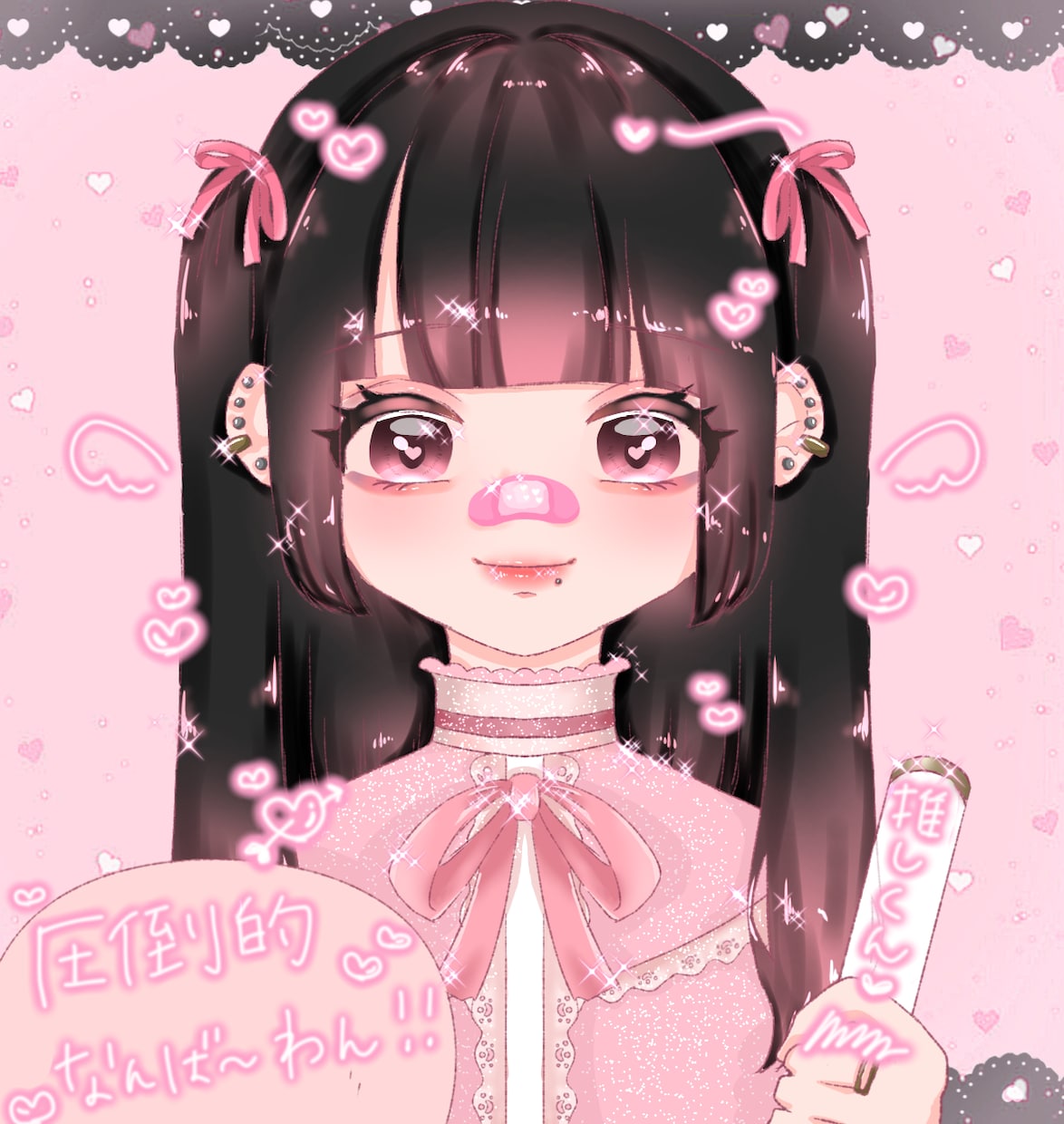 可愛いちびキャラ・似顔絵描きます SNSでの顔になるアイコンを可愛く書かせて頂きます！ イメージ1