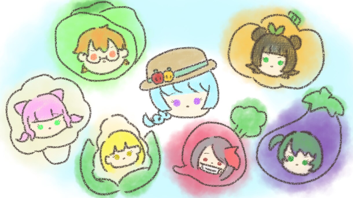 ゆるいアイコンを描きます ゆるめの絵柄でシンプルで使いやすいアイコンを作成致します。 イメージ3