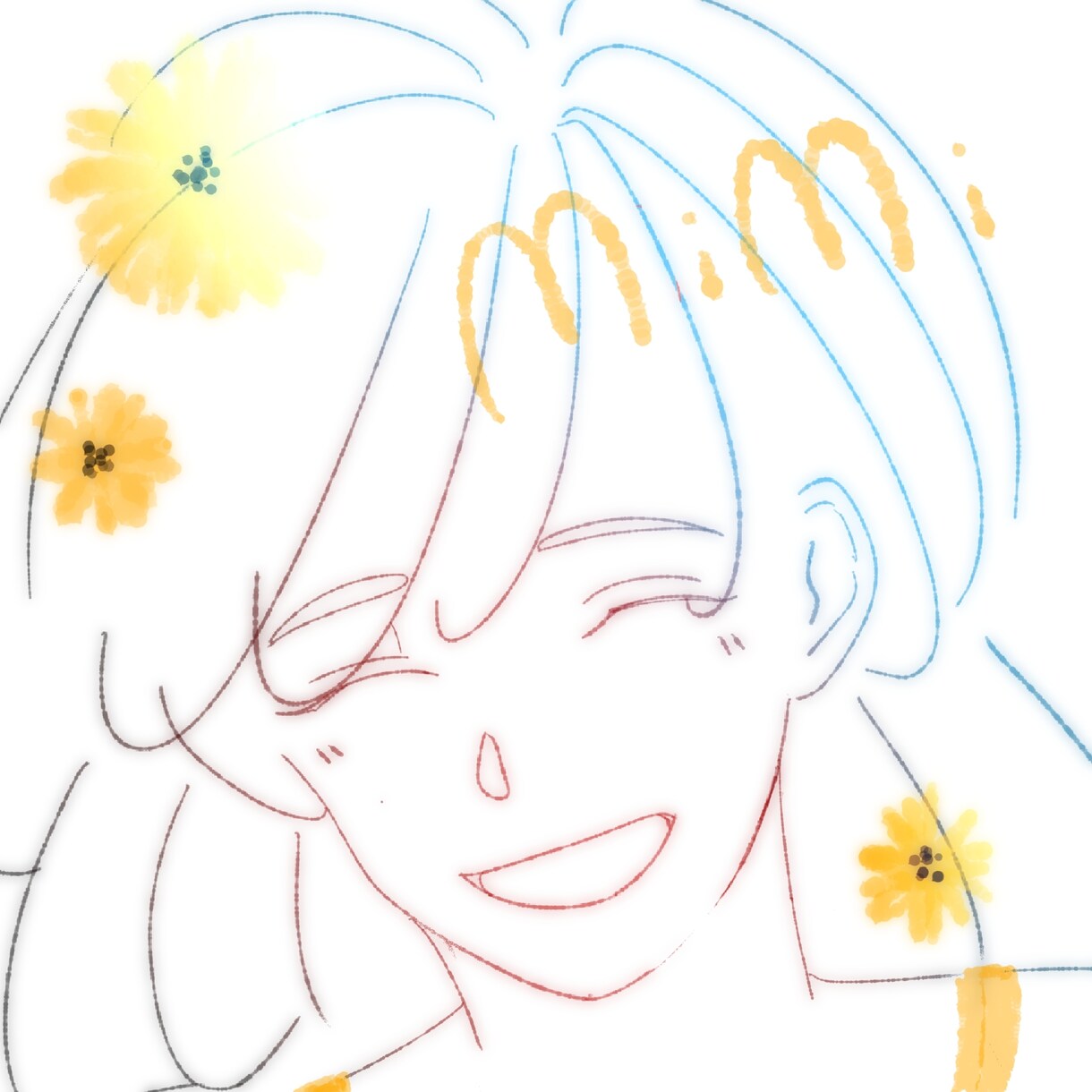 ふんわりかわいいイメージの女の子を描きます ふわっと髪の女の子イラストです。お気軽にご相談ください♡ イメージ1