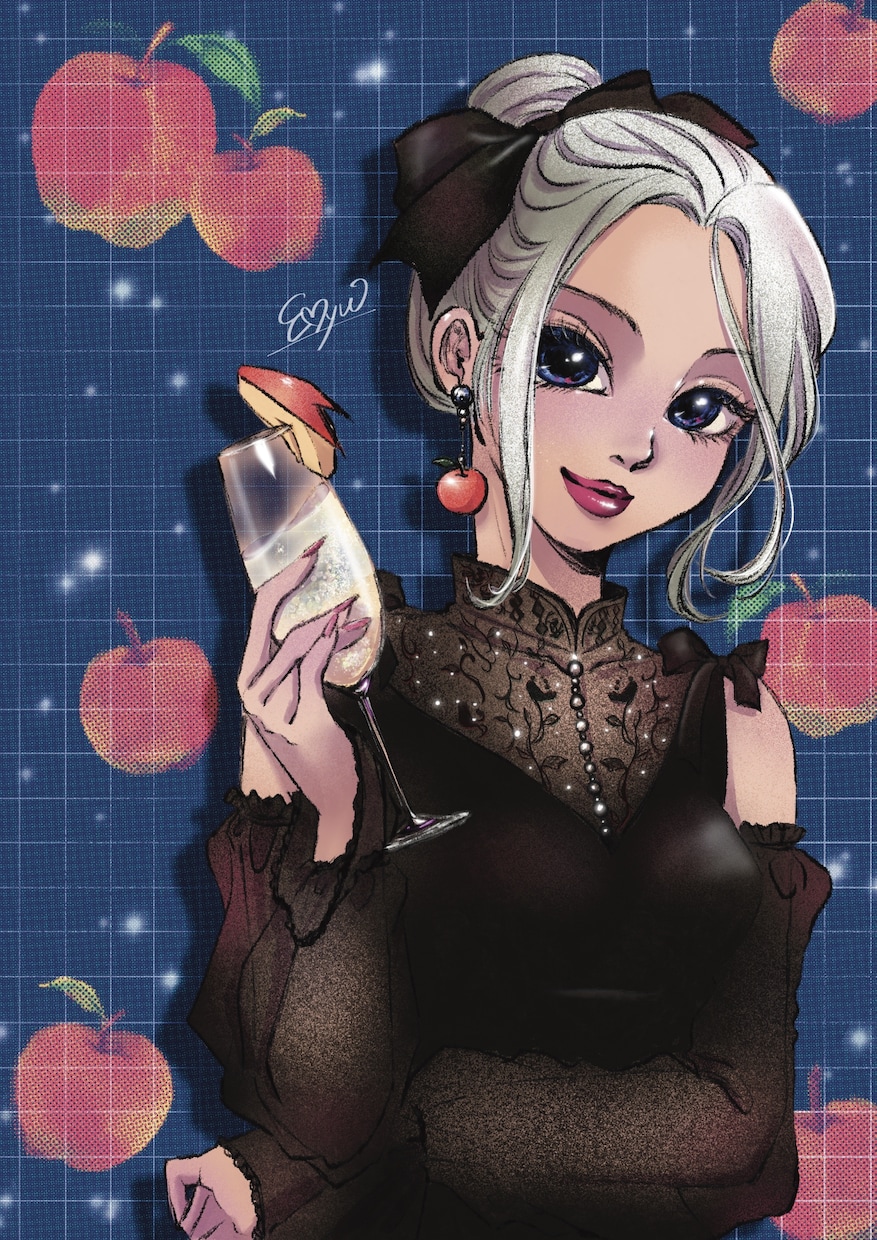 レトロおしゃれなガールズイラスト制作致します あなただけの可愛いGIRLsお描きします♡ イメージ2