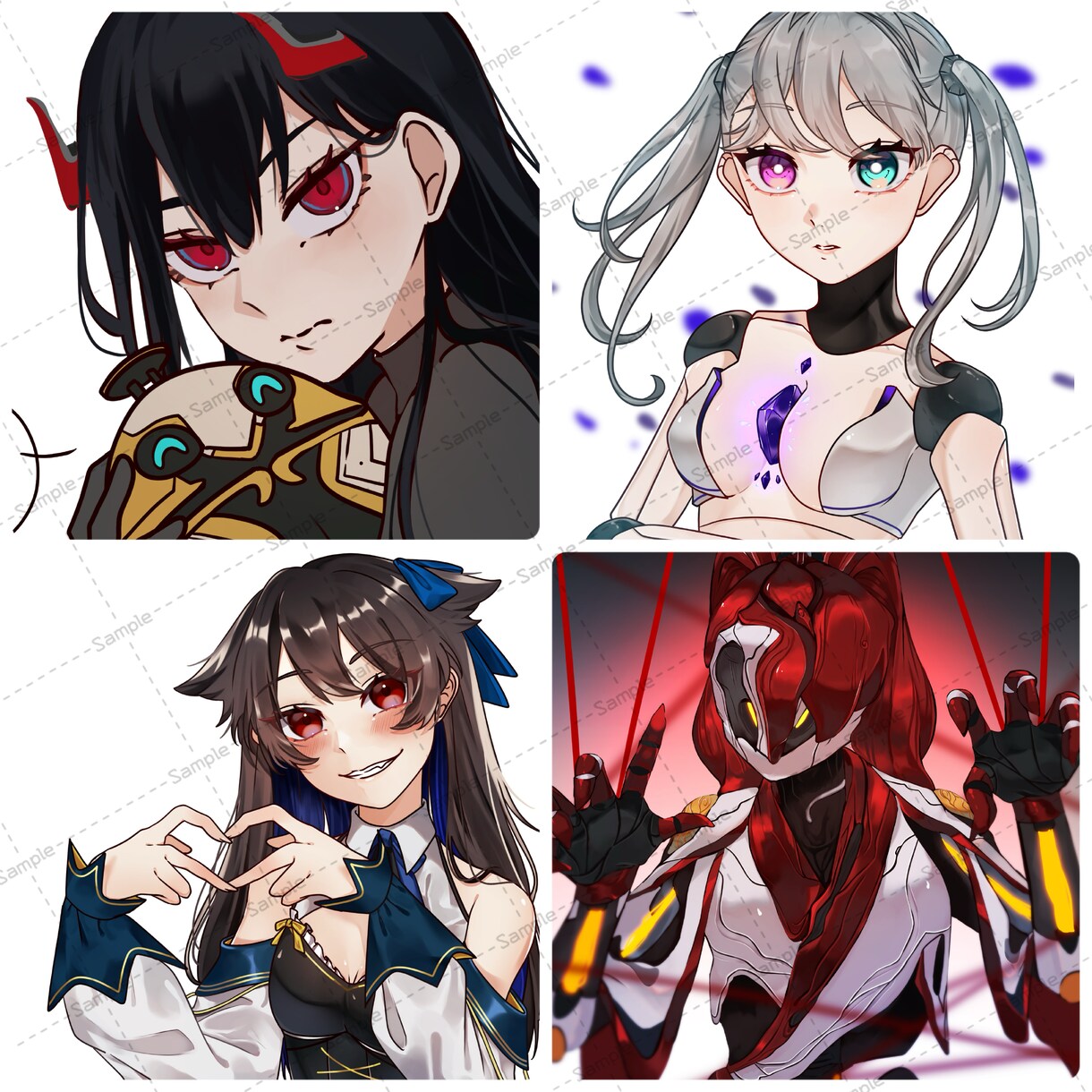 夢絵、snsで使えるアイコン描きます 可愛い夢絵、配信者用イラストお描きします。 イメージ2
