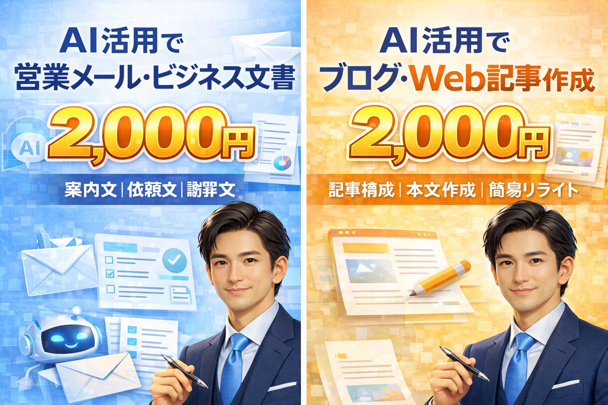 AI活用でブログ・Web記事を作成します 構成から本文まで、スピーディーに記事を作成します イメージ1