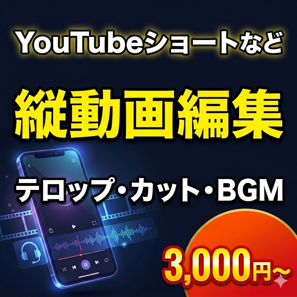YouTubeショートを編集します 「テンポ」と「間」を整えて最後まで見やすくします イメージ1