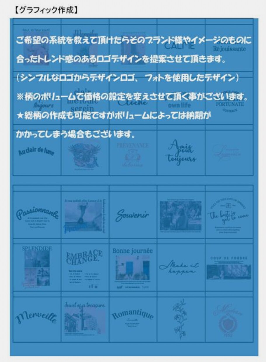 アパレル【洋服企画、ロゴ作成、縫製仕様書】出来ます レディース、メンズのヤングカジュアルが得意です。 イメージ7