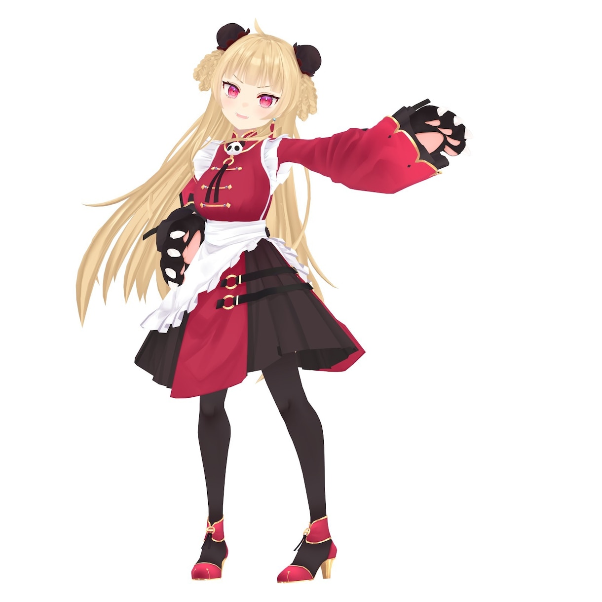 Vtuber向け3Dモデル制作請け負います こちらはスタンダード・プレミアムプランになります イメージ9