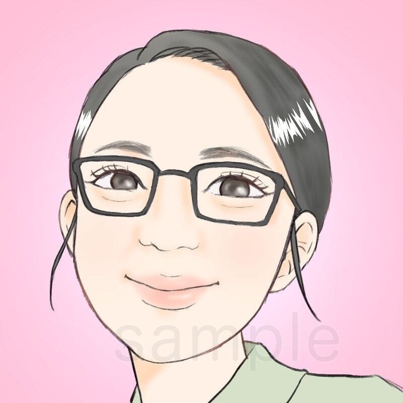 程よく似せた似顔絵やアイコン描きます 写真を送らなくても、OKです！ イメージ3