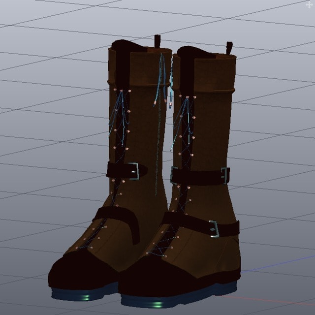 MMD(VRM)用アクセサリー等モデリングします フルスクラッチ(xismo製)で自由度が高い3Dモデルです。 イメージ2