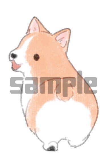 ゆるふわ動物イラスト描きます クレヨン画風のあたたかくてふわふわした動物のイラストです。 イメージ4