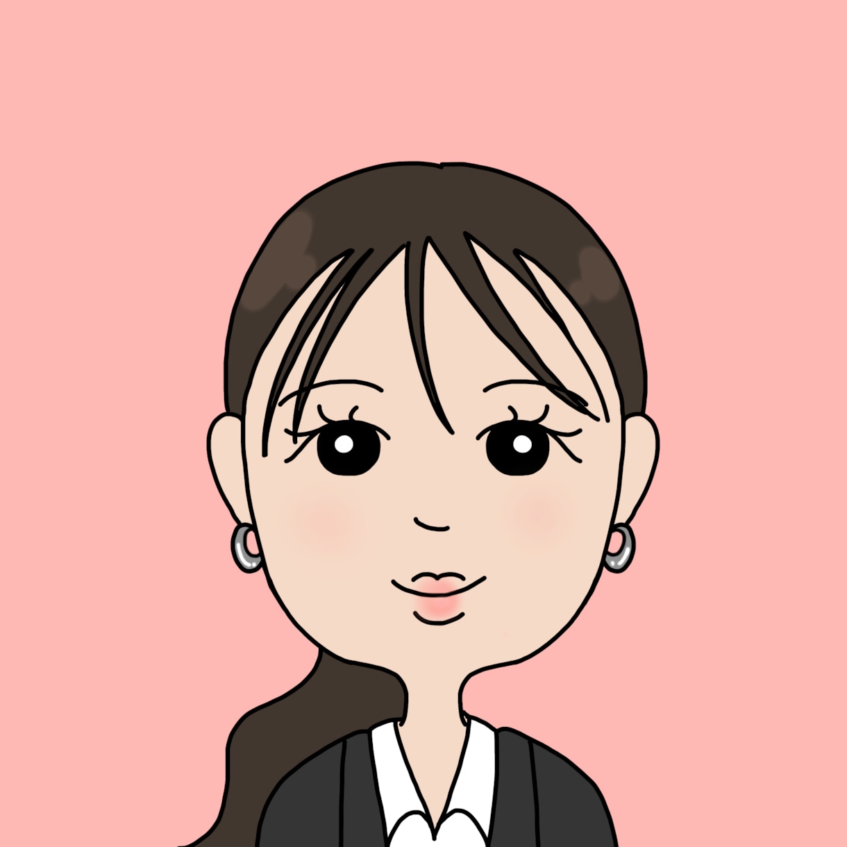 アイコン等に！お顔の似顔絵やイラストゆるく描きます snsアイコン、名刺、プレゼントに！男性も女性もゆるカワに！ イメージ3