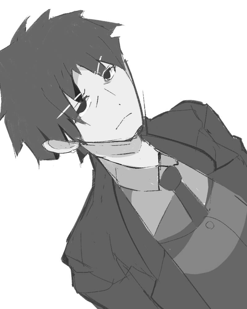 送られてきた人物の2次元画像を描きます 休日に描きます。2日くらい潰して描きます。画風を指定してね イメージ2