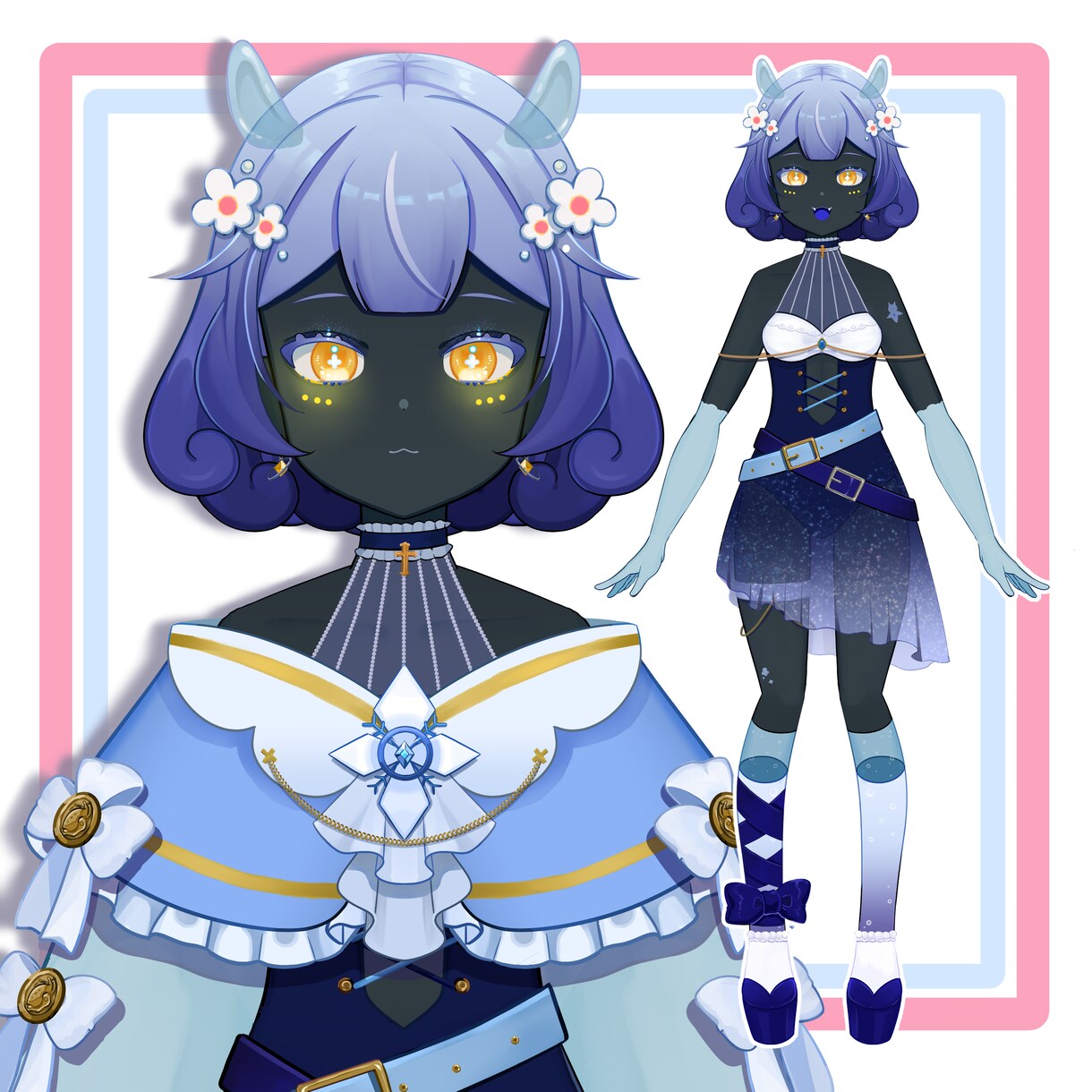 8月まで限定割引！Vtuber用イラスト描きます ビジュアルで愛されるLive2D用イラストを短期間でお届け！ イメージ3