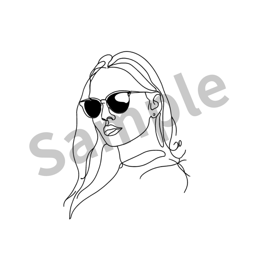 完成品のラインアートをご利用いただけます どこにでも利用できるシンプルなデザインを求めるあなたへ。 イメージ1