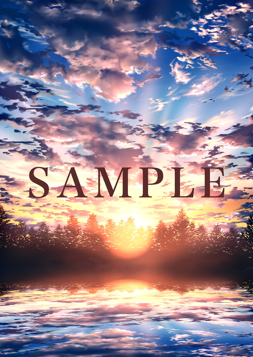 綺麗な風景のイラストを描きます ポスターや表紙、動画やCDジャケットなどに イメージ8
