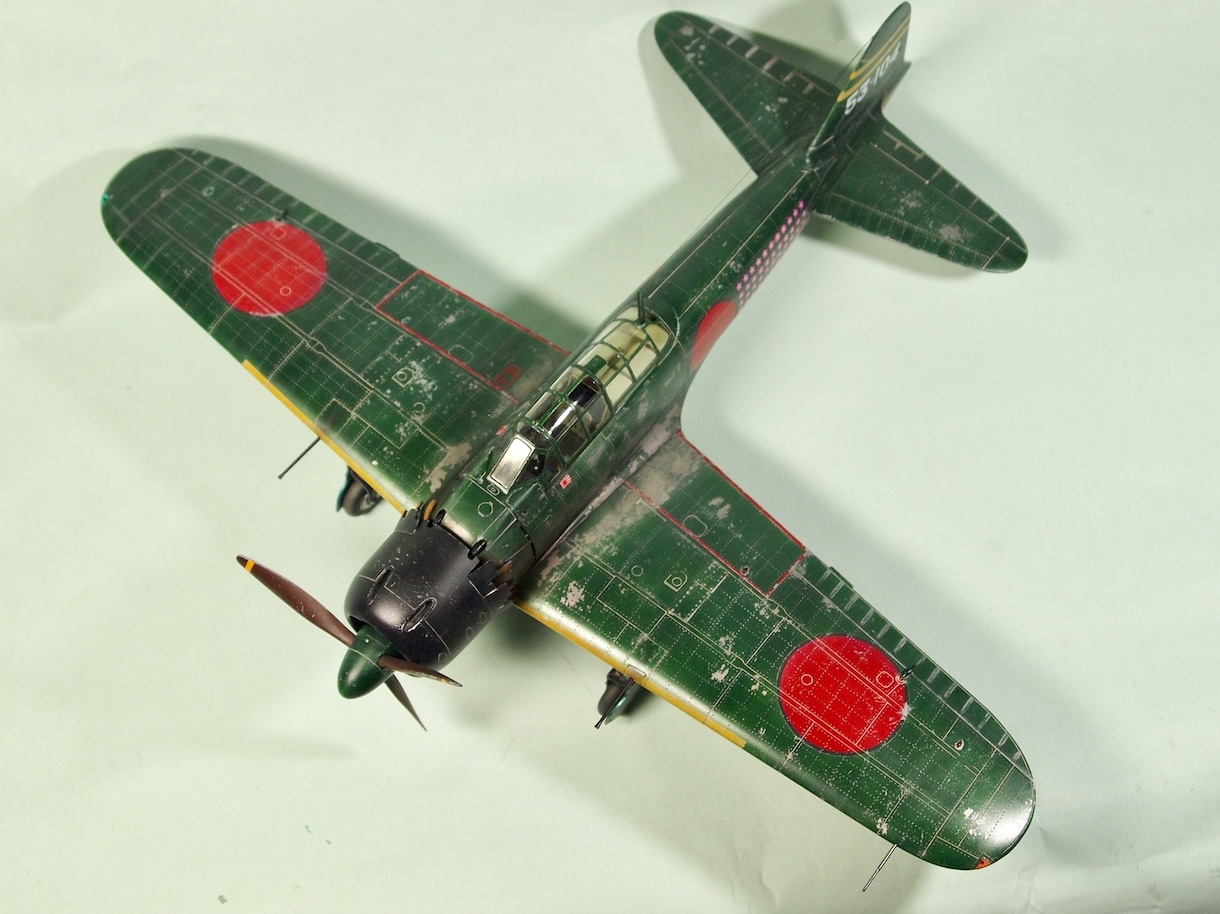 1/48大戦機1/35戦車プラモデル製作承ります 剥がし加工、ウエザリング等のダメージ塗装を得意としています。 イメージ10