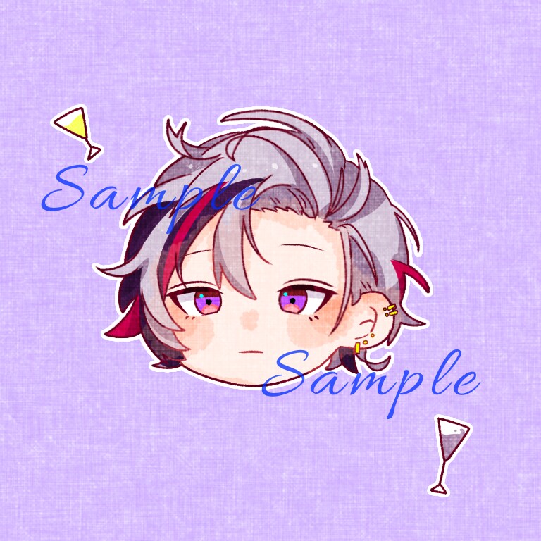 ミニキャラの顔のイラスト描きます オリジナル・版権物(描けない場合もあります)ご相談だけでも！ イメージ1
