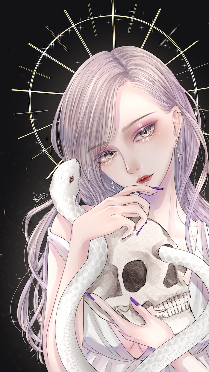 動画用一枚絵など▶︎オリジナルイラスト制作致します 表紙や動画、PCやスマホの壁紙などに！ イメージ2