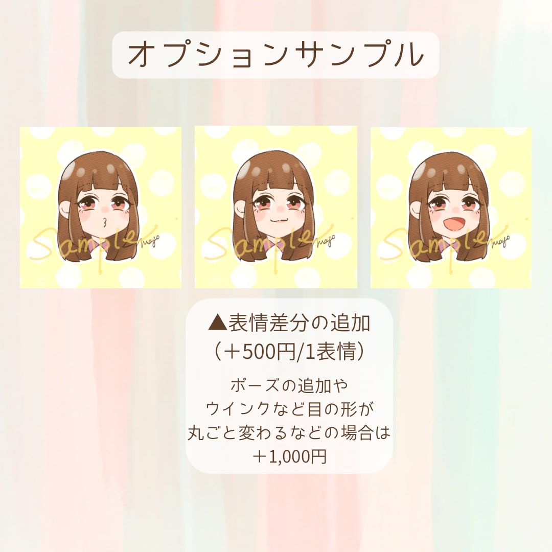 かわいいデフォルメイラスト作成します お写真を元にポップに可愛いイラストに仕上げます イメージ7