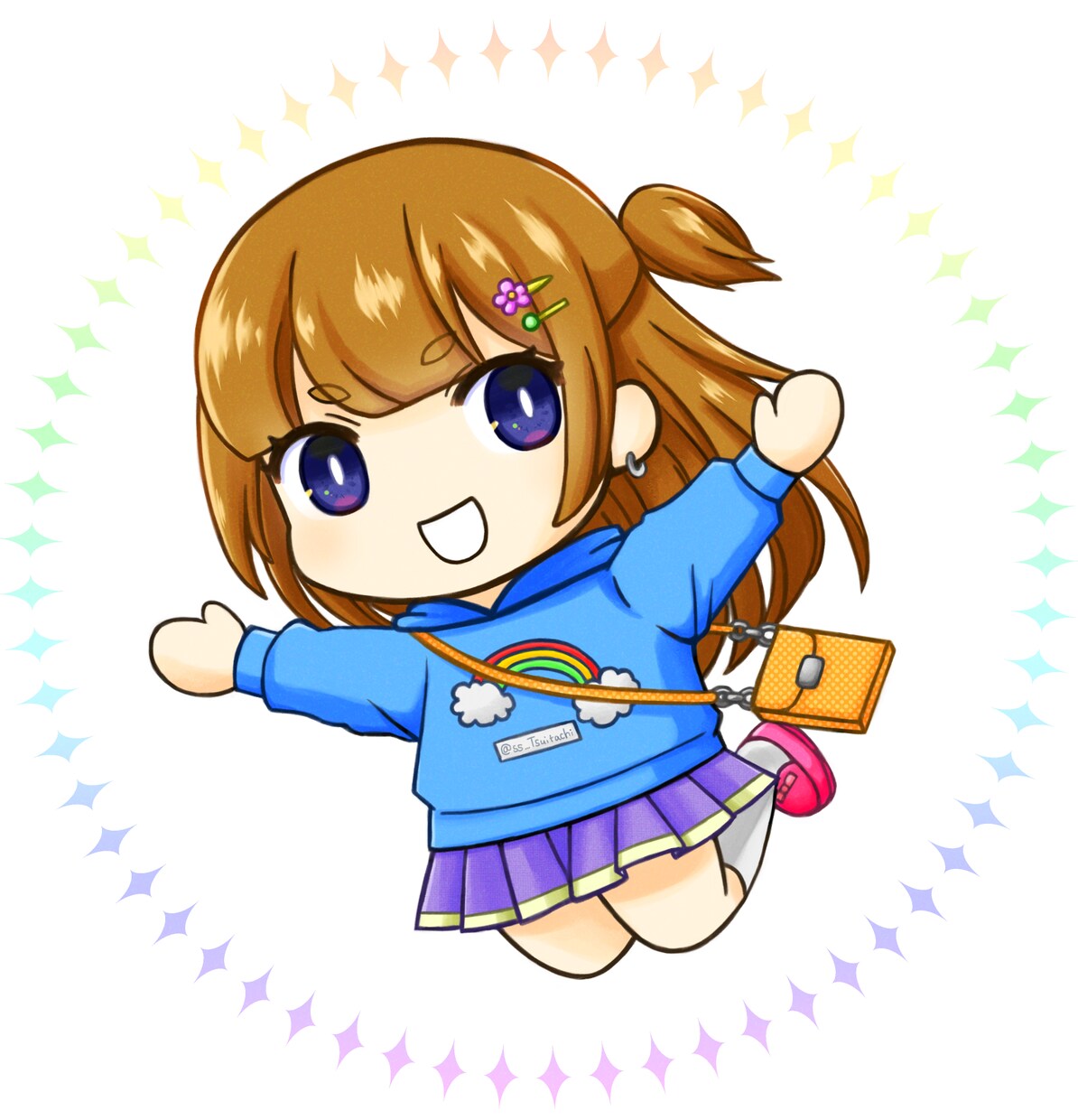 かわいいミニキャラ描きます SNS・Vtuber・趣味・商用などに使えるミニキャラ イメージ1