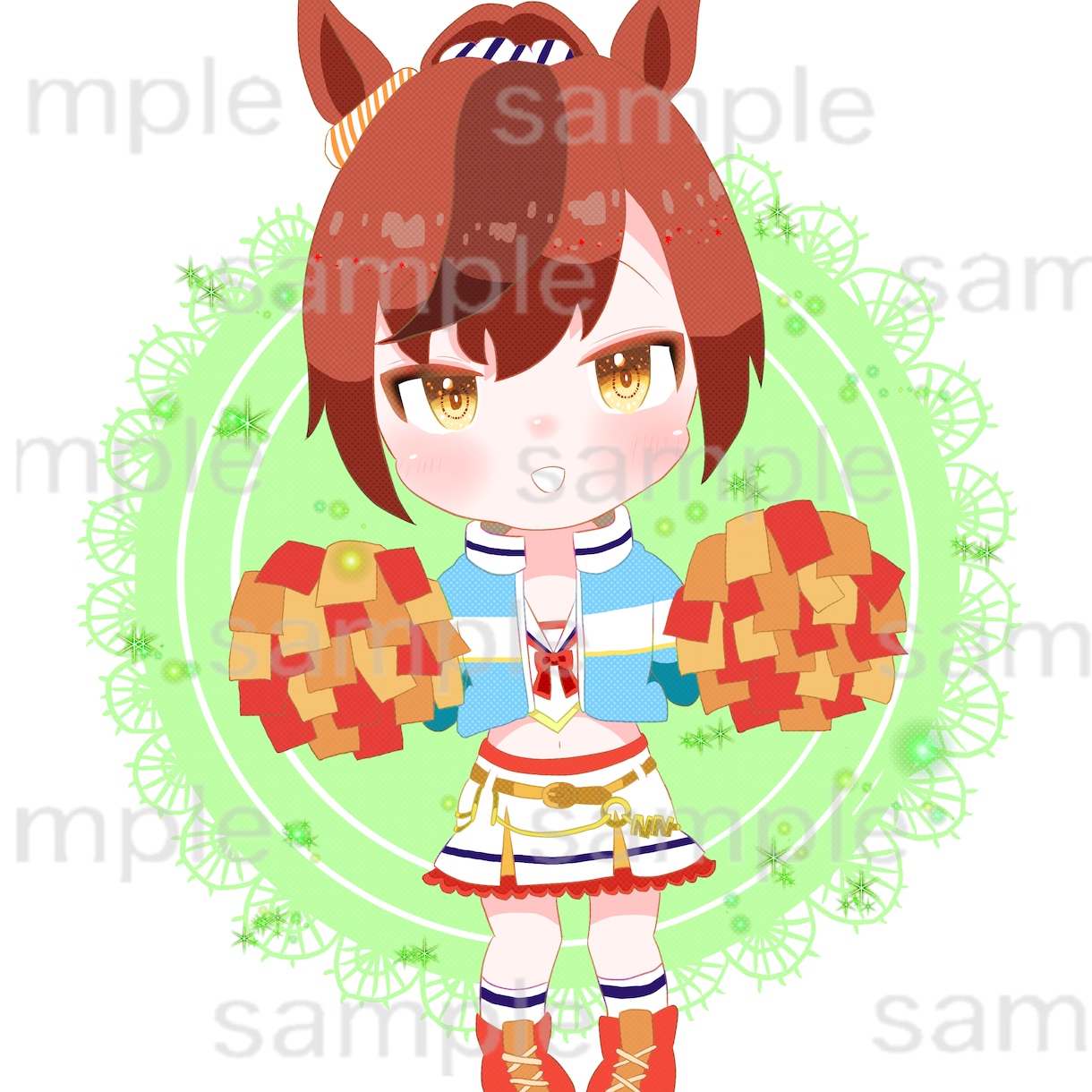 かわいいアイコンを描きます ミニキャラやかわいい女の子を描くのが得意です✌️ イメージ2