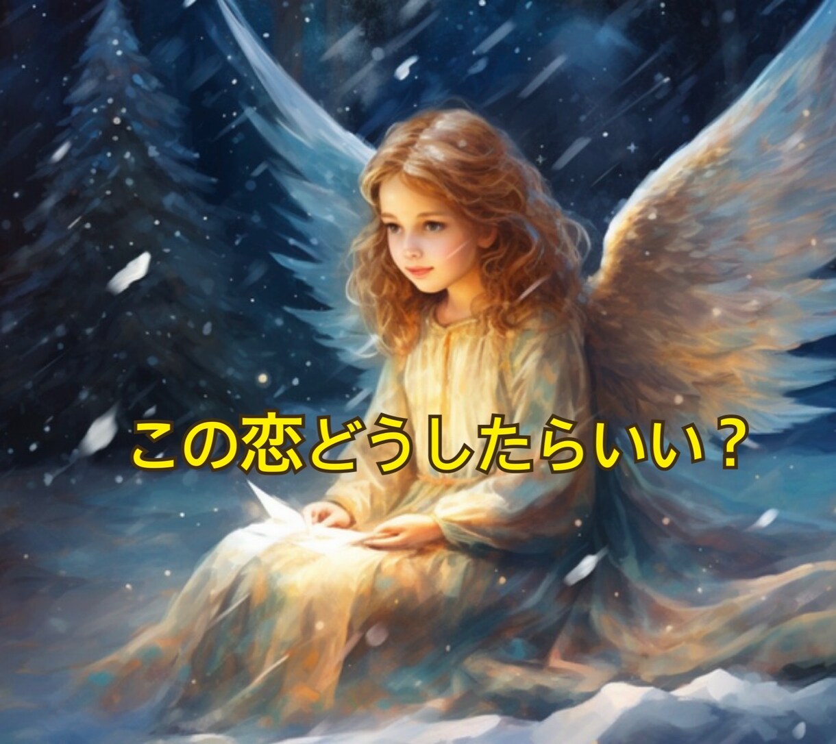 この恋どうしたらいいか占います 一人で抱えている恋の迷いを整理します イメージ1