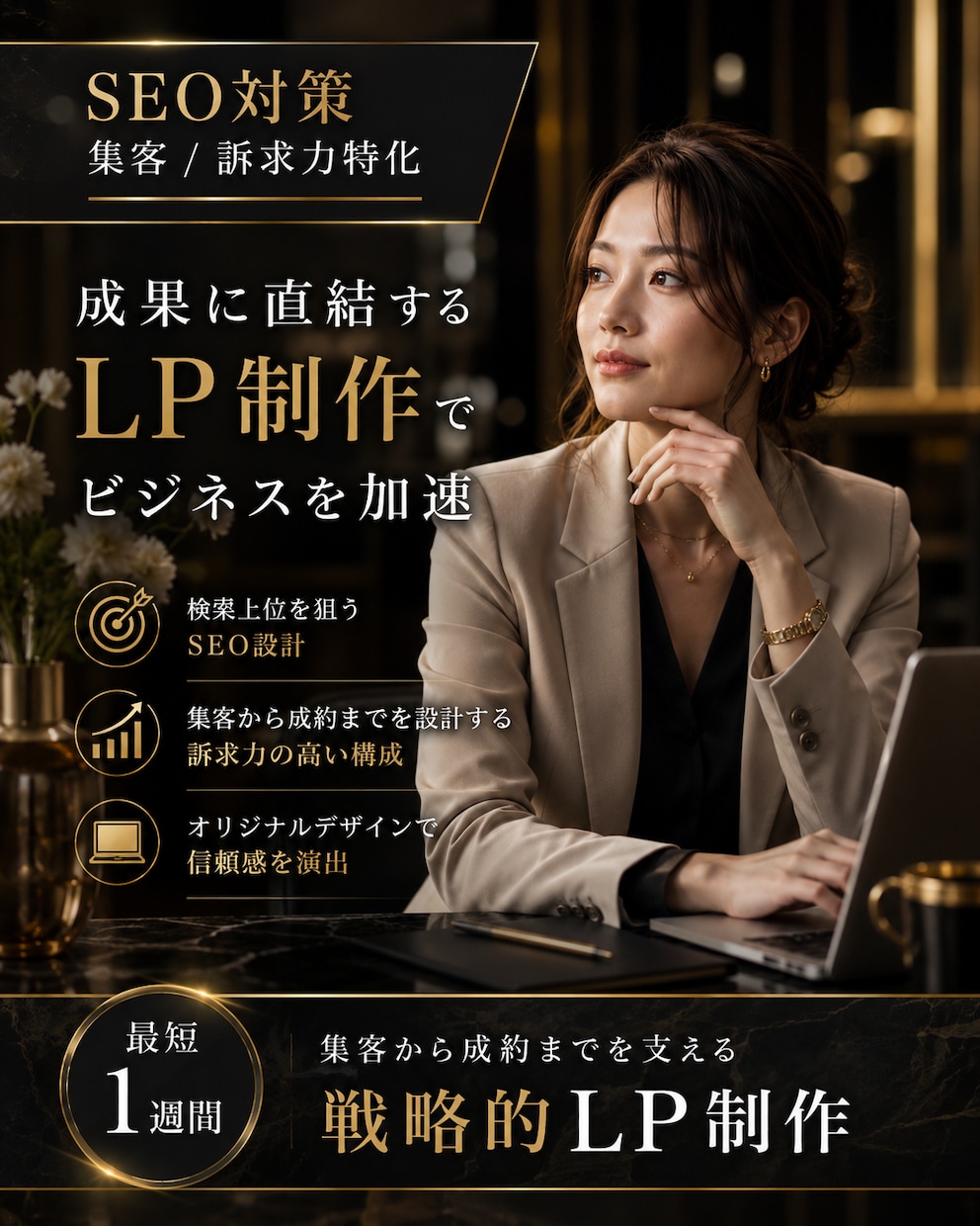 2万円～ スピード納品LP作成します 高品質で低価格なオリジナルデザインを作成します イメージ1