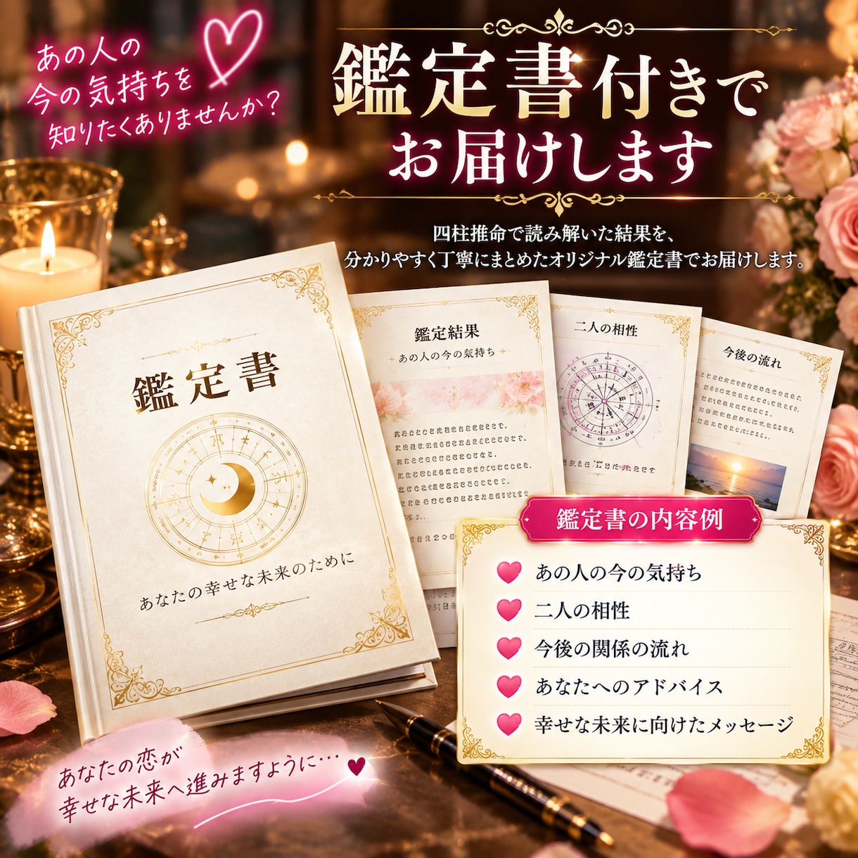あの人の今の気持ちをズバリ鑑定します 「今この瞬間、あの人があなたに抱く本音を読み解きます」 イメージ2
