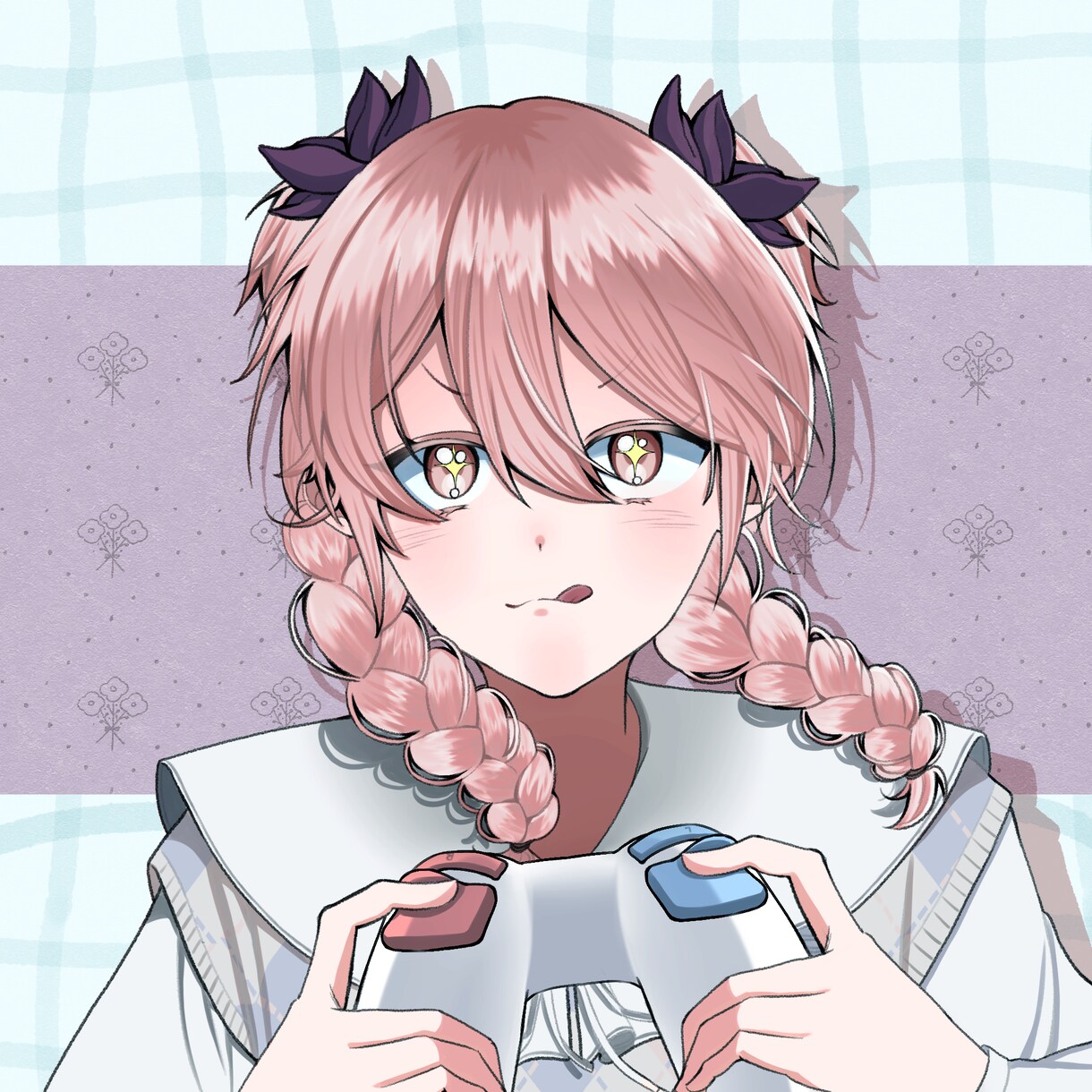 ふわっと甘可愛い正方形イラストを制作致します ♡SNS使用、商標利用OK！お気軽にお問い合わせください⟡ イメージ5