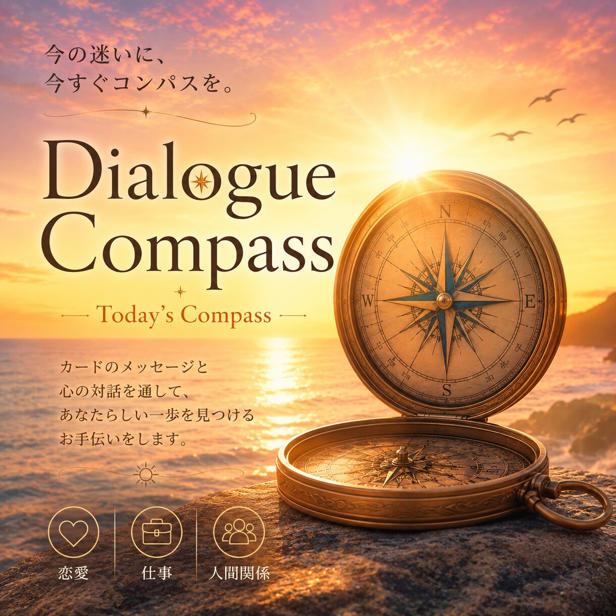 恋愛・仕事・人間関係をカードで読み解きますます 視野を広げ、自分の答えを見つけます イメージ1