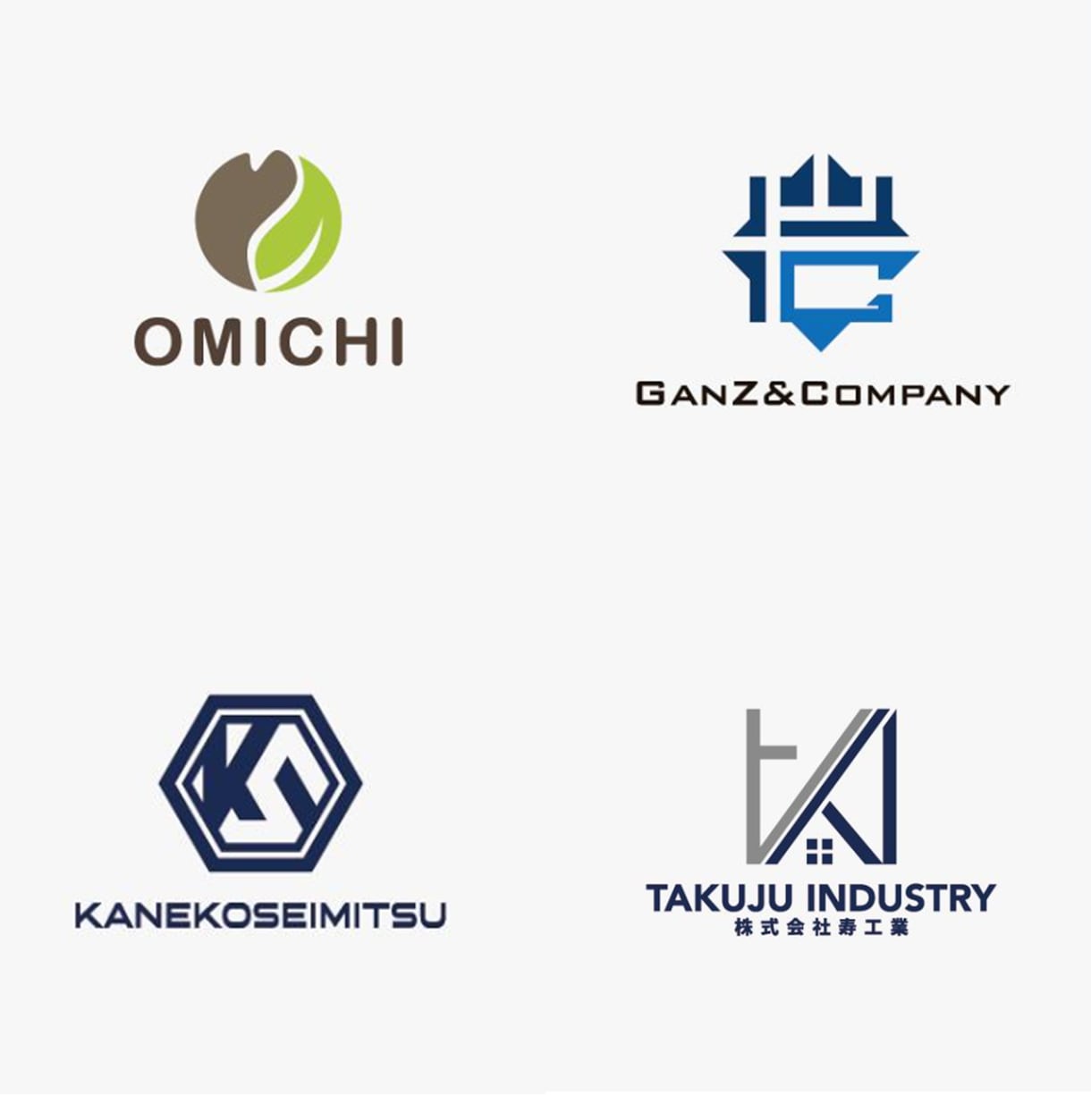 建設・建築・塗装会社向けに信頼感あるロゴ作成します 内装リフォーム・製造・軽貨物・警備の会社等にも幅広く対応！ イメージ1