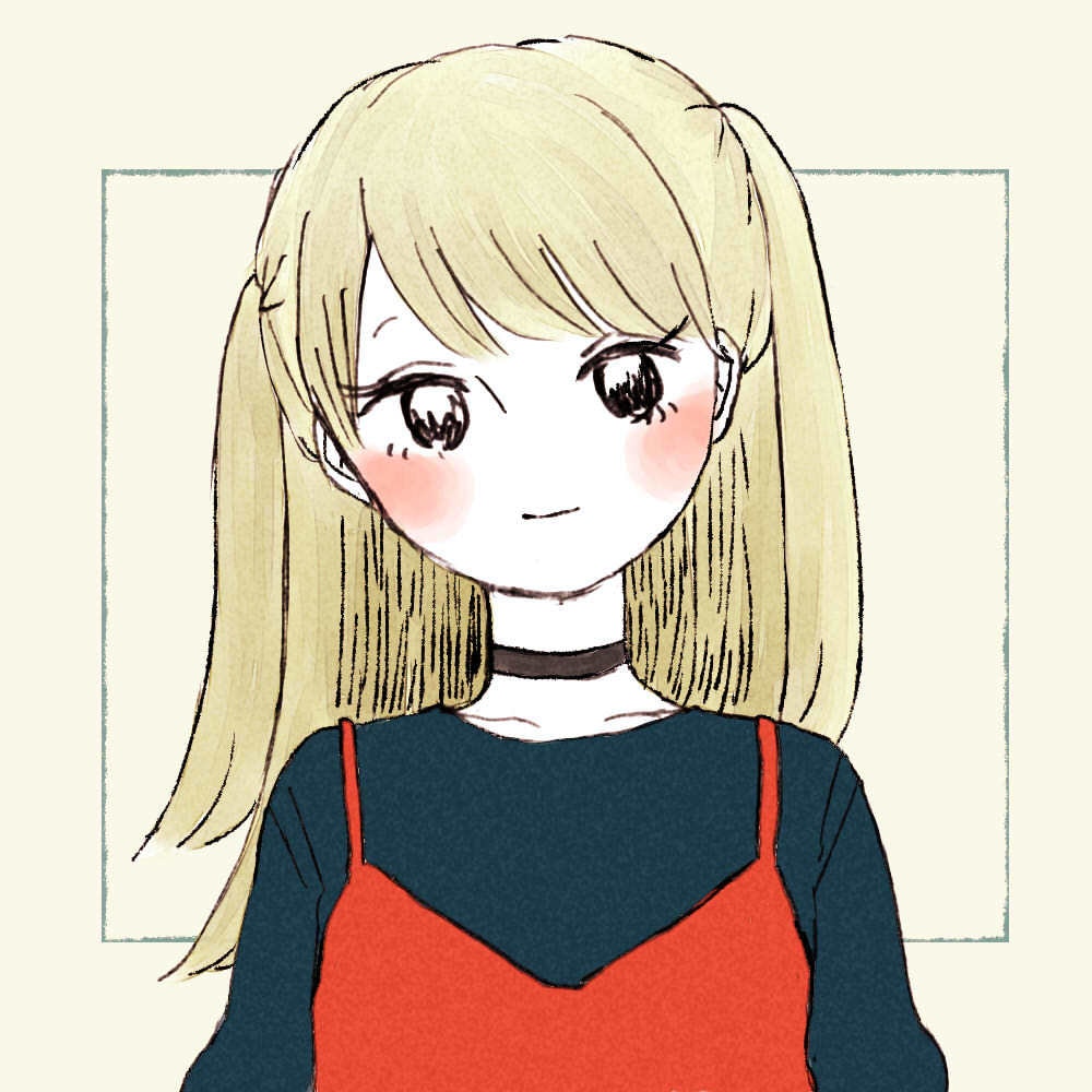 SNS用のアイコンに可愛い女の子を描きます ご希望の女の子をお申し付けください。可愛く仕上げます^^ イメージ1