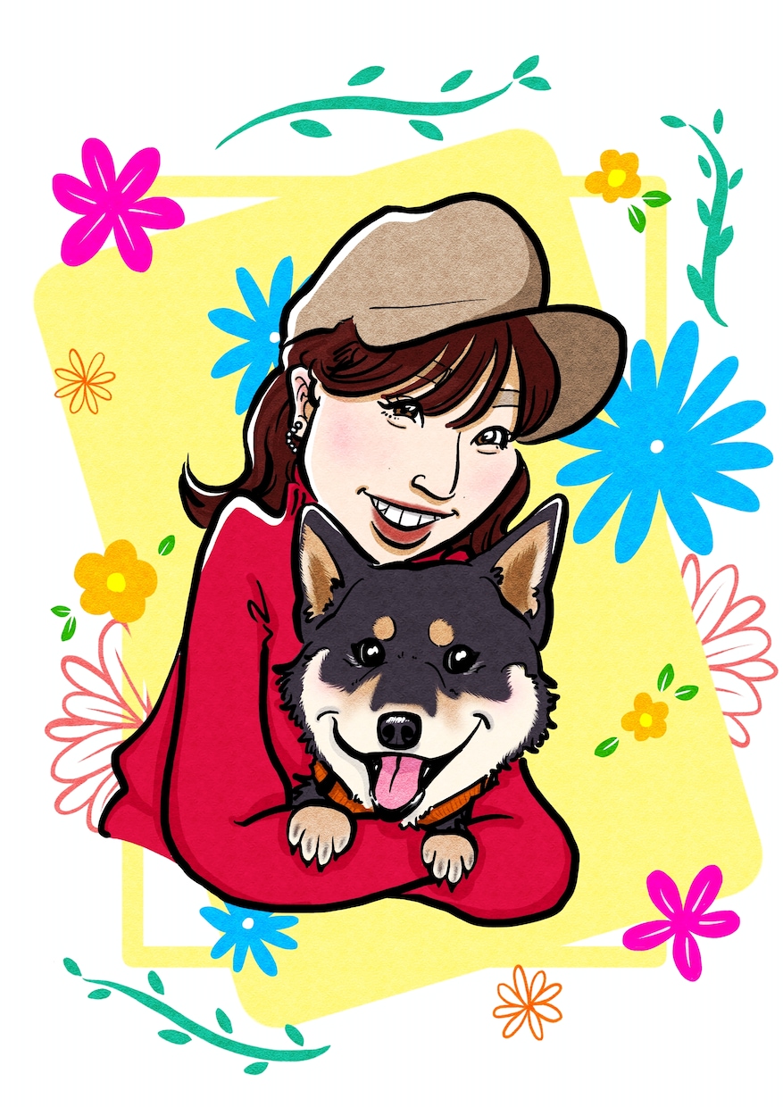 似てる！可愛い！思わず笑顔になる似顔絵を作成します 外見・内面の特徴をしっかり捉え、「らしさ」溢れる似顔絵に！ イメージ6